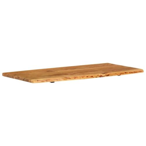 Bordplade til toiletbord 120x55x2,5 cm massivt akacietræ
