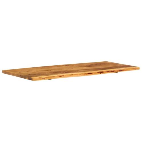Bordplade til toiletbord 120x55x2,5 cm massivt akacietræ