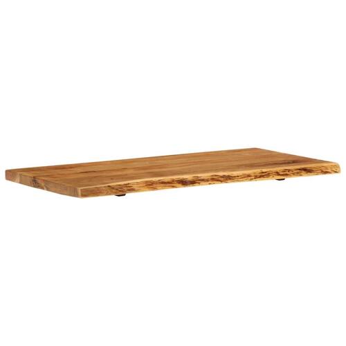 Bordplade til toiletbord 120 x 55 x 3,8 cm massivt akacietræ
