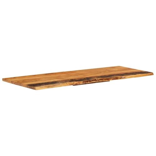 Bordplade til toiletbord 140x55x2,5 cm massivt akacietræ