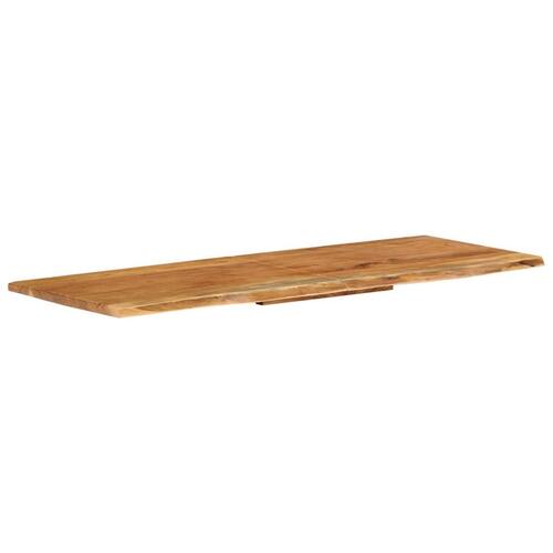 Bordplade til toiletbord 140x55x2,5 cm massivt akacietræ