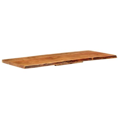 Bordplade til toiletbord 140x55x3,8 cm massivt akacietræ
