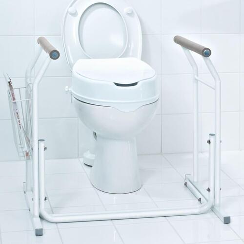 RIDDER flytbart støttegreb til toilet 150 kg A0110101