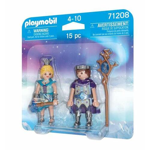 Artikulerede Figurer Playmobil 71208 Prins Prinsesse 15 Dele Duo