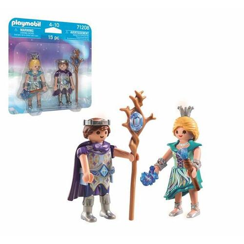Artikulerede Figurer Playmobil 71208 Prins Prinsesse 15 Dele Duo