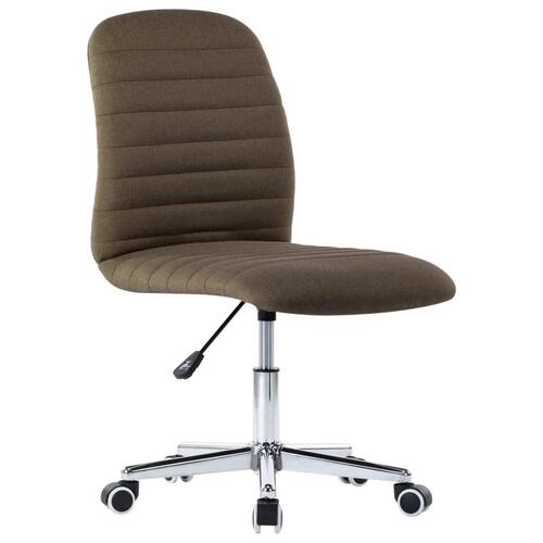 Spisebordsstole 2 stk. stof brun