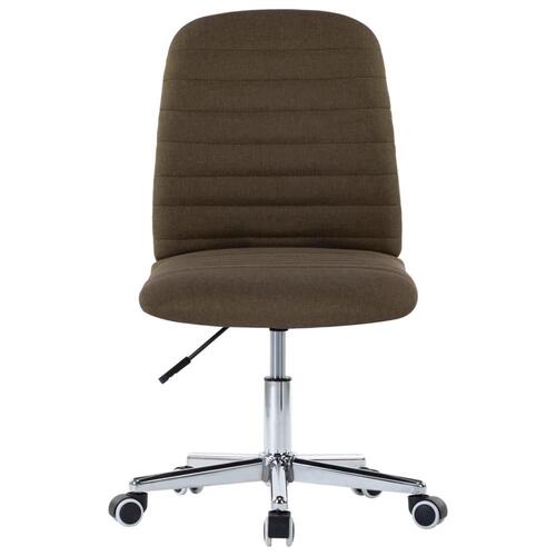 Spisebordsstole 2 stk. stof brun