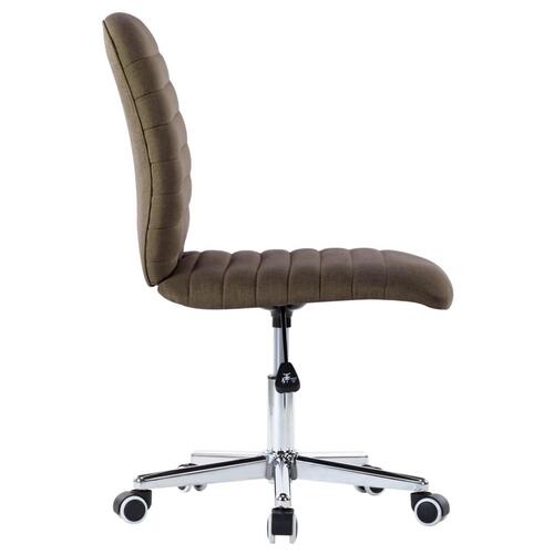 Spisebordsstole 2 stk. stof brun