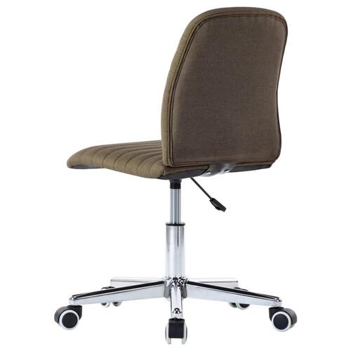 Spisebordsstole 2 stk. stof brun