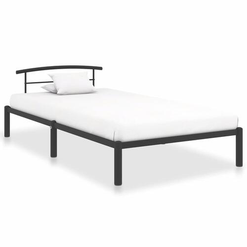 Sengestel 100x200 cm metal sort