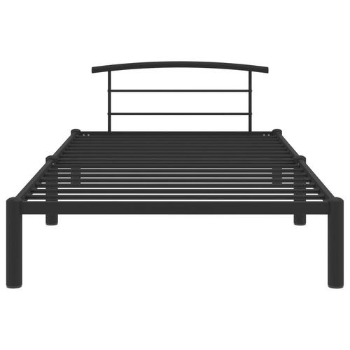 Sengestel 100x200 cm metal sort