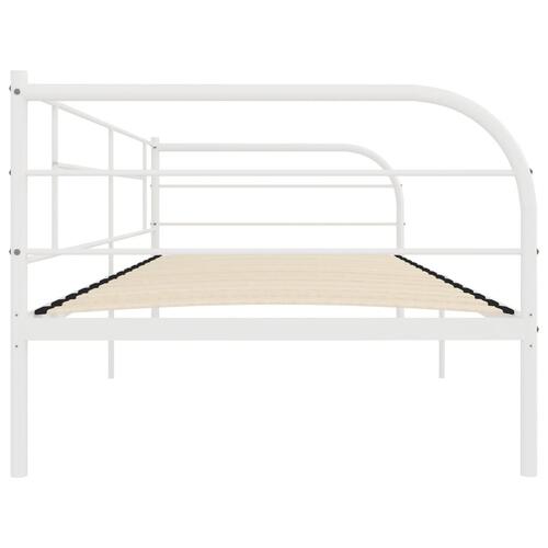 Stel til daybed 90x200 cm metal hvid