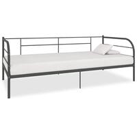 Stel til daybed 90x200 cm metal grå