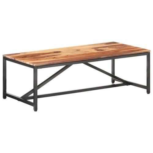 Sofabord 120x60x40 cm massivt sheeshamtræ