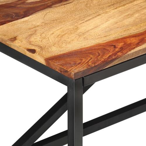 Sidebord 60x60x40 cm massivt sheeshamtræ