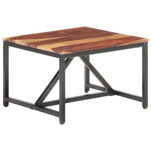 Sidebord 60x60x40 cm massivt sheeshamtræ