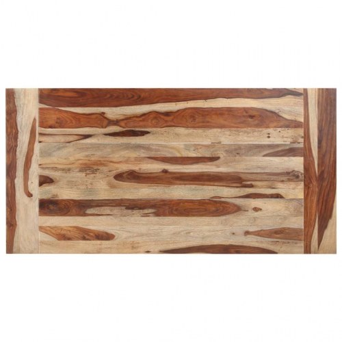 Spisebord 200x100x76 cm massivt sheeshamtræ