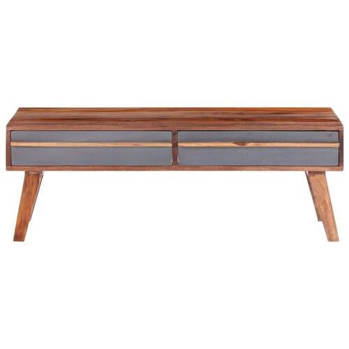 Sofabord 110x50x40 cm massivt sheeshamtræ