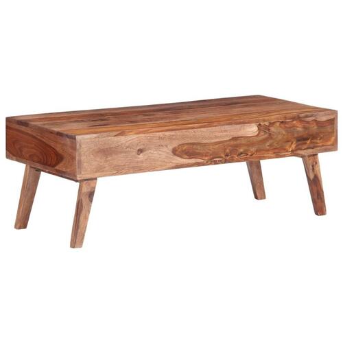 Sofabord 110x50x40 cm massivt sheeshamtræ