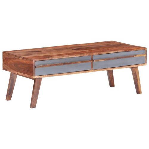 Sofabord 110x50x40 cm massivt sheeshamtræ