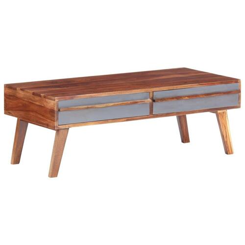 Sofabord 110x50x40 cm massivt sheeshamtræ