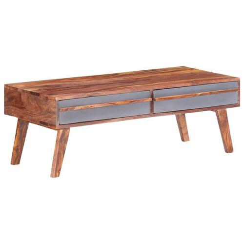 Sofabord 110x50x40 cm massivt sheeshamtræ