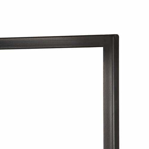 Bogreol med 4 hylder 160x35x160 cm massivt mangotræ