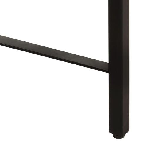 Bogreol med 4 hylder 160x35x160 cm massivt mangotræ
