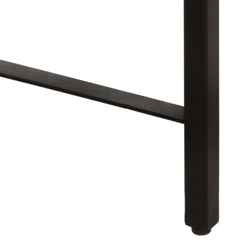 Bogreol m. 3 hylder 160x31x80 cm massivt mangotræ