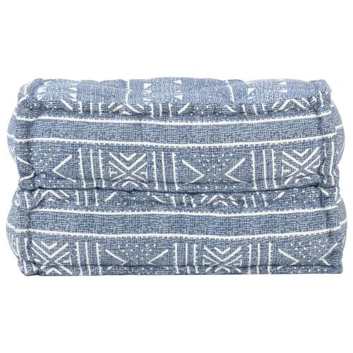 Puf 60x70x36 cm stof indigo