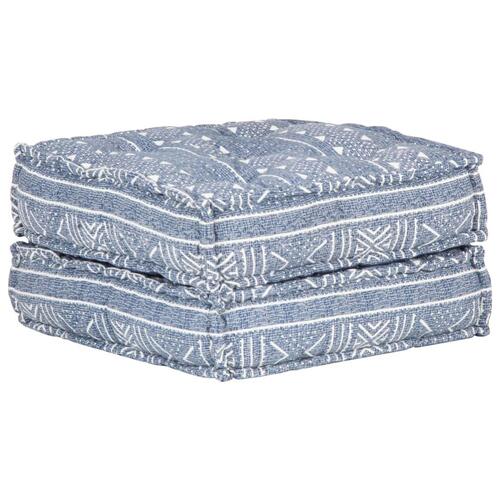 Puf 60x70x36 cm stof indigo