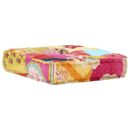 Modulpuf stof patchwork