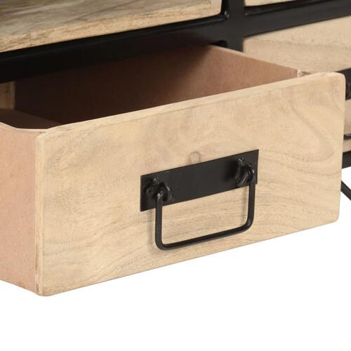 Sofabord 100x50x40 cm massivt mangotræ