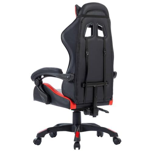 Gamerstol kunstlæder rød