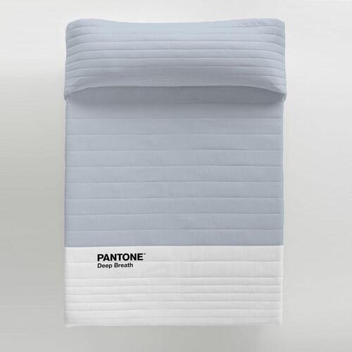 Sengetæppe (vattæppe) Deep Breath Pantone UK king size seng (250 x 260 cm)