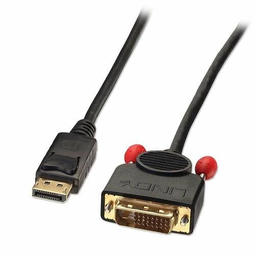 LINDY DisplayPort til DVI kabel 3 m - sort