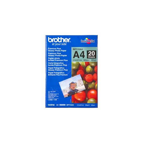 Glossy fotopapir Brother BP71GA4 A4