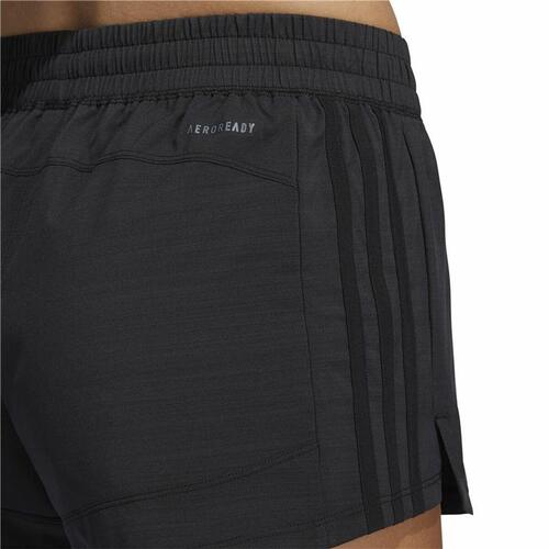 Sport shorts til kvinder Adidas Pacer 3 Stripes Sort M