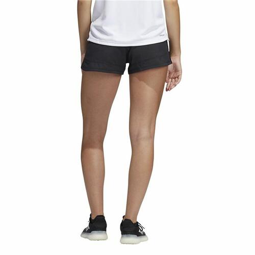 Sport shorts til kvinder Adidas Pacer 3 Stripes Sort L