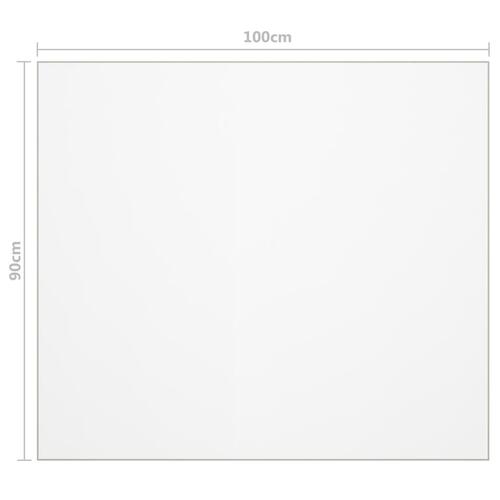 Bordbeskytter 100x90 cm 2 mm PVC transparent