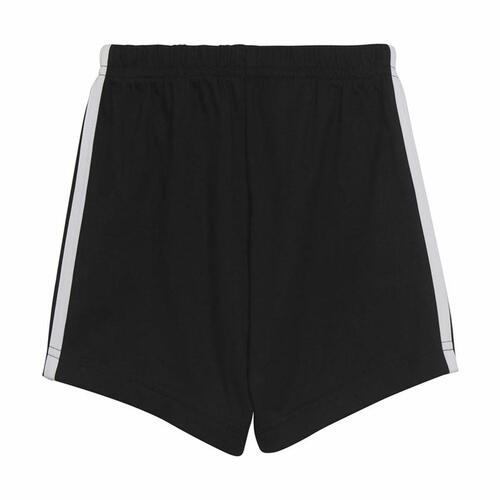 Sportstøj til Baby Adidas Three Stripes Sort Hvid 9-12 månder