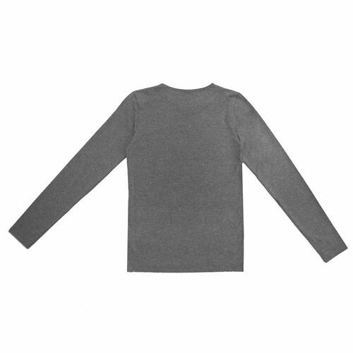 Langærmet T-shirt til Børn Levi's Fille Mørkegrå 16 år