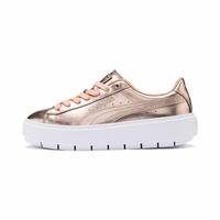 Kvinde Casual Sneakers Puma Basket Platform Trace Luxe 37