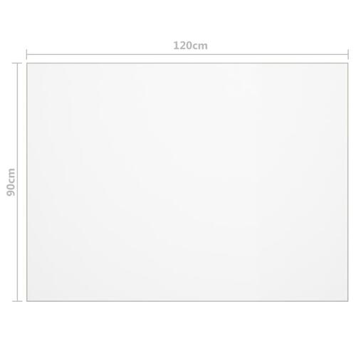 Bordbeskytter 120x90 cm 2 mm PVC mat