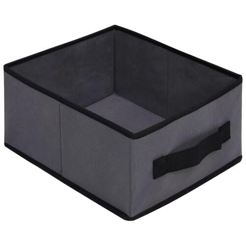 Opbevaringsreol med 6 skuffer 55x29x55 cm stål grå