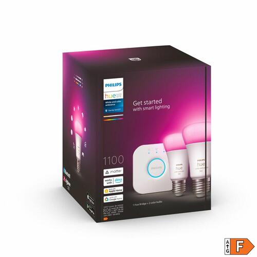 Smart Elpærer Philips Kit de inicio E27 9 W E27 6500 K 806 lm