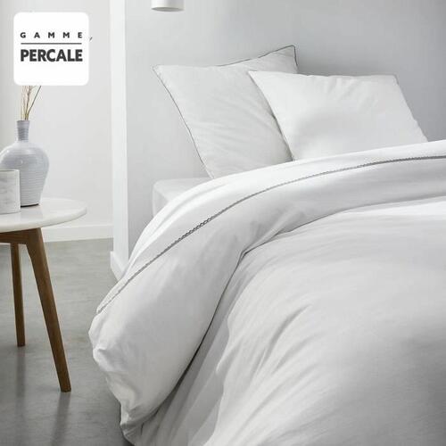 Nordisk cover TODAY Percale Hvid 240 x 260 cm Makramé