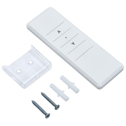 Markise m. LED + vindsensor 6x3,5 m automatisk orange og brun