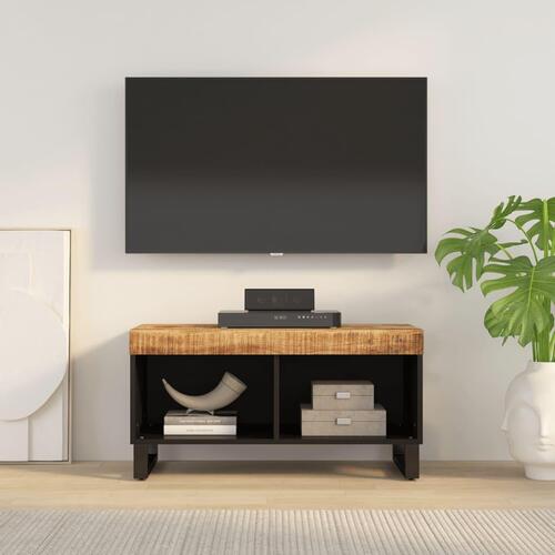 Tv-bord 85x33x43,5 cm massivt mangotræ