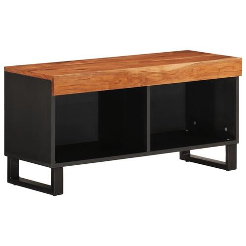 Tv-bord 85x33x43,5 cm massivt akacietræ